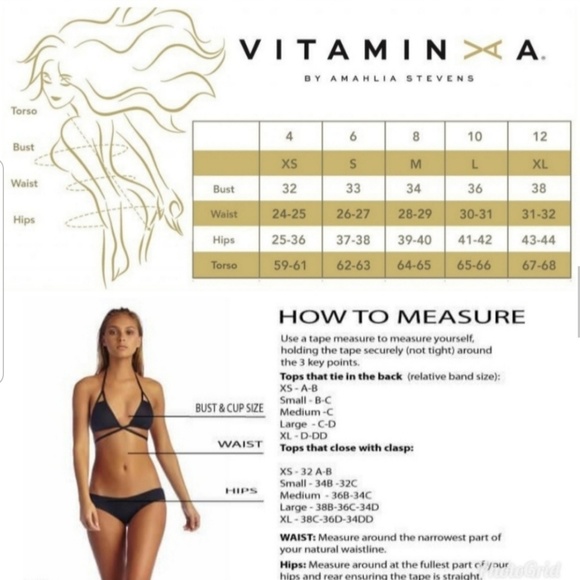 NWOT Vitamin A Capri EcoLux Bikini Top - Picture 10 of 10